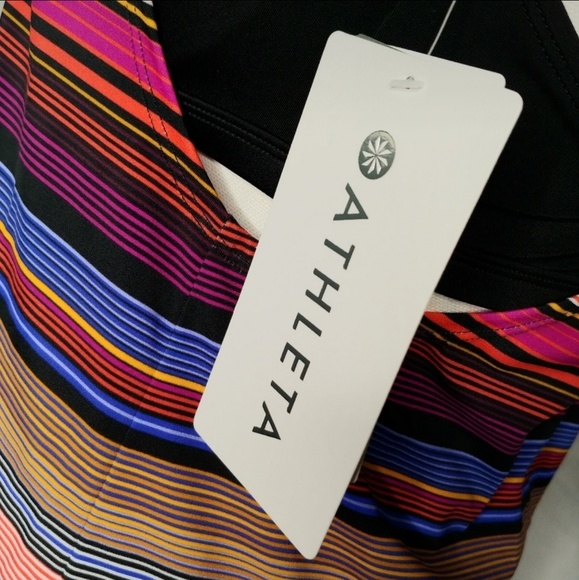 🚫SOLDAthleta Capri Stripe Blousy Tankini swim top - Picture 7 of 8